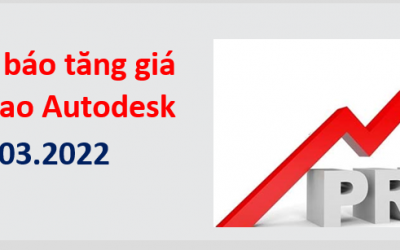 Thông báo tăng giá sản phẩm Autodesk