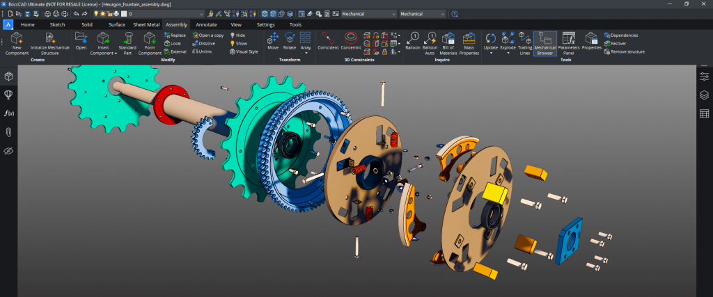 BricsCAD Mechanical