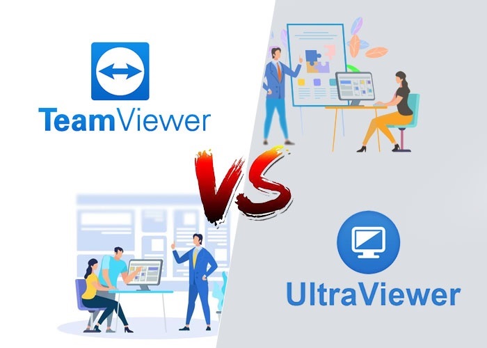 teamviewer và ultraviewer