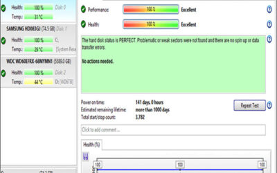 Phần mềm kiểm tra ổ cứng